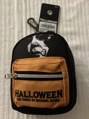 Mini sac à dos Halloween Michael Myers sac à main Bioworld horreur tout neuf - Photo 1 sur 8