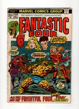 Fantastic Four (1st Appearance of Thundra) #129 (1972, Marvel Comics) Low Grade