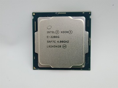 Intel Xeon E-2286G Processor 6-Core 4.90GHz 12Mb Coffee Lake LGA1151 Server CPU