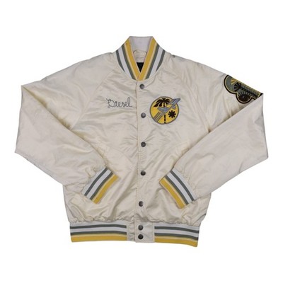 Vintage Diesel Jacket Mens MEDIUM Rua Da Utopia Satin Bomber Varsity Size M