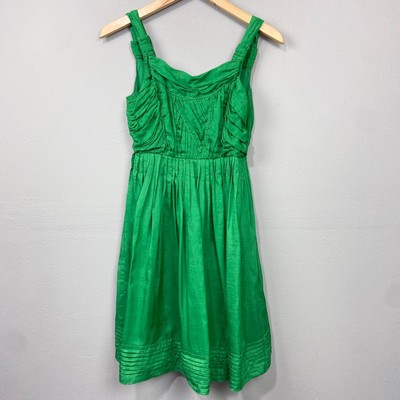 Diane Von Furstenberg Silk Dress Sz Cocktail Party Garden