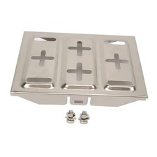 Vehicle Battery Tray,193 X 285mm Stainless Steel Battery Tray Battery Hold