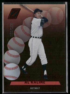 2023 Panini Chronicles #4 Al Kaline Zenith Red #/199 Tigers HOF