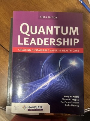 Quantum Leadership: Creating Sustainable - Paperback, by Albert Nancy M.; - Good