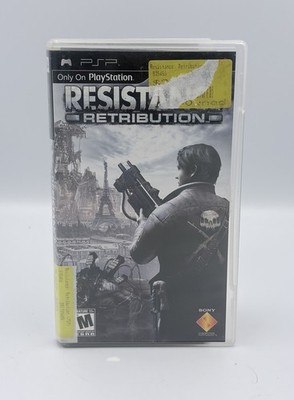 Resistance: Retribution Sony PSP CIB Complete Excellent Condition