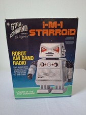 Caprice Star Command I-M-1 Starroid Robot AM Radio 3002XL 1970 w/ Box