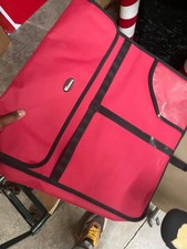 Winware Insulated Pizza Delivery Bag 20x20x5 Red Thermal Food Carrier Commercial