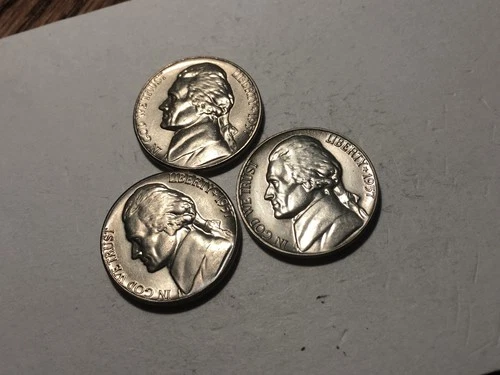 Photo of a 1957-P Jefferson Nickel Proof from an eBay listing that sold on Jul 16, 2026