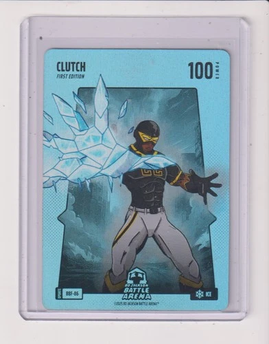 2025 BO JACKSON BATTLE ARENA BLUE BATTLE FOIL SP CLUTCH - ANDREW McCUTCHEN
