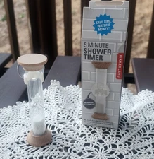 Kikkerland 5-minute Shower Timer, NIB