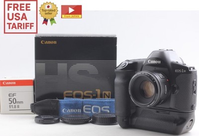 フィルムカメラ　EOS 1N 　50mm f1.8 Ⅱ　セット Lens Set [All Top MINT in Box] Canon EOS-1N HS Film Camera EF 50mm