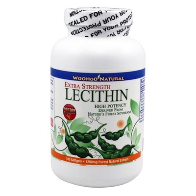 Woho Extra Strength Lecithin 180 Softgels - 3 Months Supply, Natural