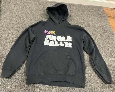 Z100 Jingle Ball 2022 Hoodie Men's Medium Black Backstreet Boys Lizzo Dua Lipa