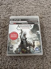 Assassin's Creed III (Sony PlayStation 3, PS3, 2012) Complete CIB Ubisoft Tested