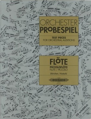 TEST PIECES FOR ORCHESTRAL AUDITIONSFLUT by VARIOUS Paperback Self Help Business