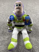 NWT Toy Story 5 Buzz Lightyear Weighted Stuffed Toy Figure Medium 19  