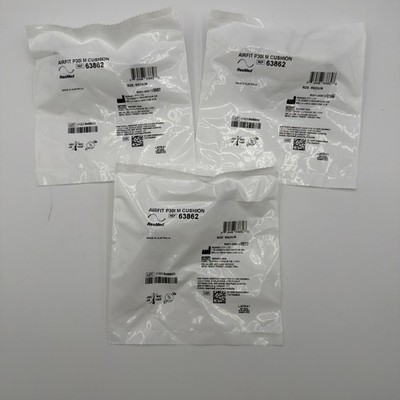 ResMed AirFit P30i Nasal Pillow Cushion 63862 M Medium Factory Sealed Lot Of 3