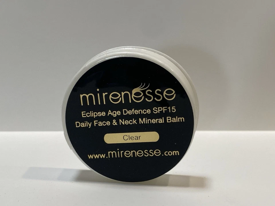 LOT OF 5 X5 NEW MIRENESSE ECLIPSE AGE DEFENCE DAILY FACE & NECK BALM *CLEAR* - Image 2 of 2