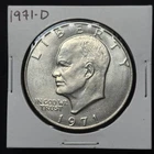 1971-D Eisenhower Dollar — photo from another recent sale