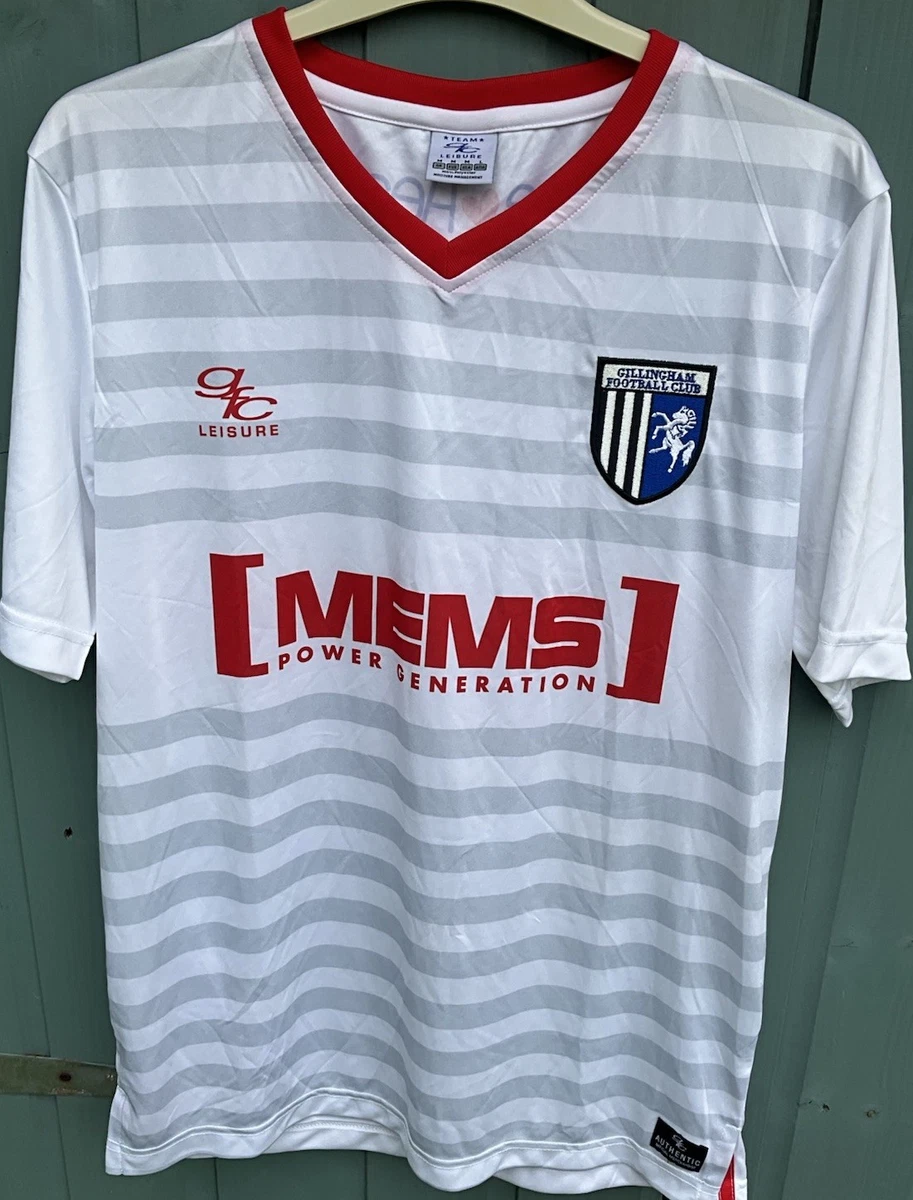 Maillot De Football Gillingham FC - Ligue 2 Anglaise, Taille 2XL, Bleu, Marque Macron