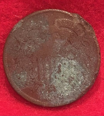 Antique Circulated 1867 ? Two 2 Cent Piece NICE PIECE OF HISTORY - FREE SHIPPING