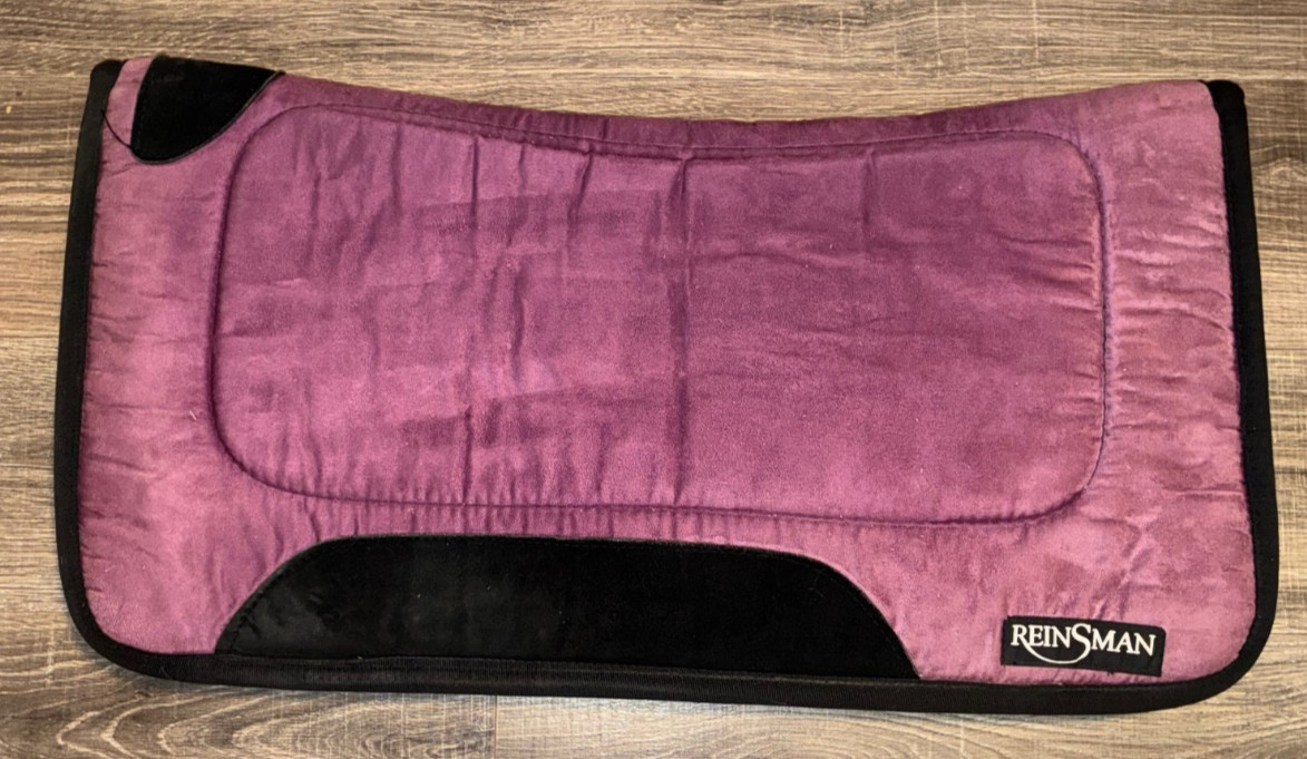 REINSMAN PURPLE TACKY TOO SQUARE WESTERN PAD 30'' X 32''