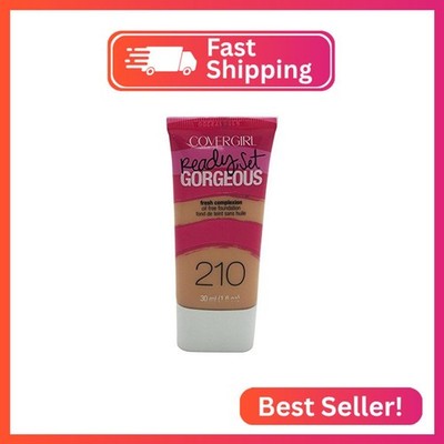 COVERGIRL Ready, Set Gorgeous Foundation Medium Beige 210, 1 oz