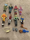 GI Joe Lot ARAH 6 Figures Chuckles Crazylegs Wild Bill Action Pilot Accessories