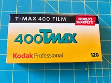 Kodak 400 Tmax 120 ISO 400 Black and White Negative Film Roll - Pack of 5...