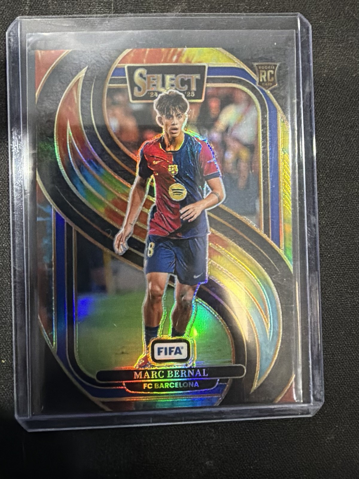2024-25 Panini Select Marc Bernal RC Tie Dye /25