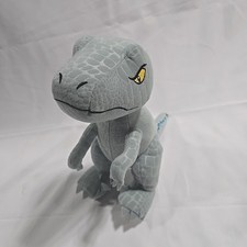 Jurassic World Dominion Blue The Velociraptor Dinosaur - Plush Figure - 10" Park