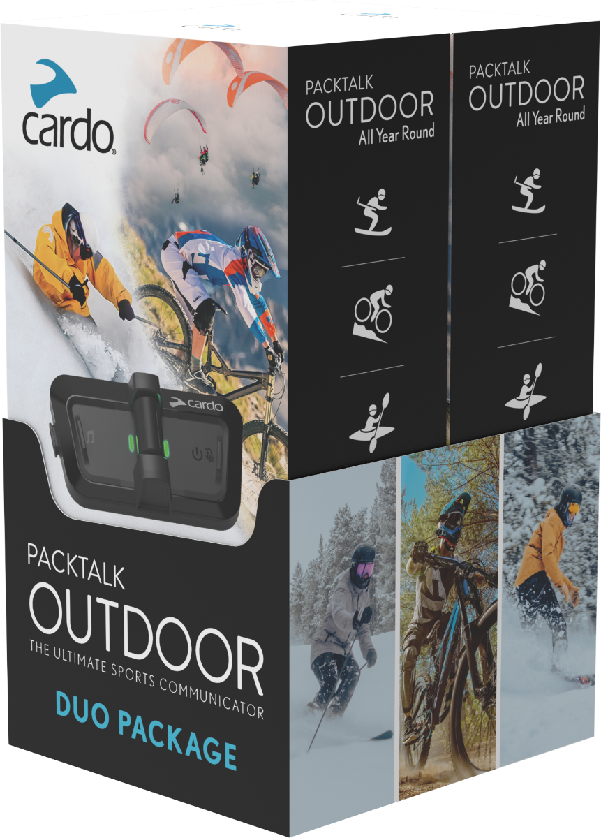 Cardo Systems - Sp000101 - Packtalk Outdoor Duo Black | eBay
