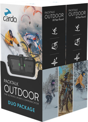 Cardo Systems - Sp000101 - Packtalk Outdoor Duo Black