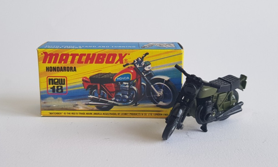 MATCHBOX Hondarora 18 - Collection MATCHBOX Hondarora 18 - Collection