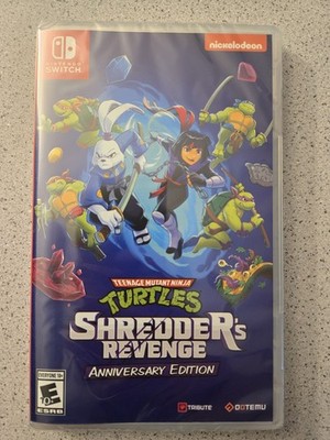 New TMNT Shredder's Revenge Ultimate Edition Nintendo Switch nes snes 1 2 3 4 iv