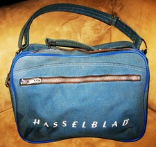 PRE-OWNED HASSELBLAD BLUE CAMERA HAND OR SHOULDER CASE /BAG