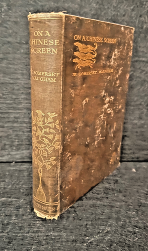 W.Somerset Maugham I On A Chinese Screen 1st Ediiton - Picture 1 of 2