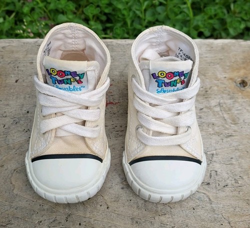 Vintage 1993 KEDS Warner Bros. Looney Tunes Baby, Kids Converse Sneaker Shoes - Picture 13 of 13