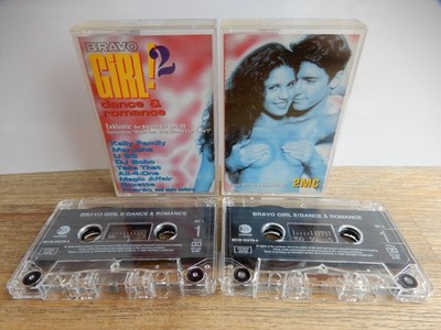 2x BRAVO GIRL II PHARAO U 96 MARUSHA ROXETTE ENIGMA ERASURE KASSETTE MC 1995 E/W