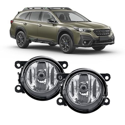 Pair LH+RH Fog Light Lamp For Acura/HD/FD/Suzuki/etc Replacement 4F9Z15200AA