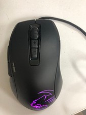 Roccat Gaming Mouse Wired Black Used Tested