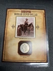 1878-S Morgan Silver Dollar Coin & OVERLAND MAIL Stamp Set - Legends Of The West