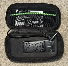 Goal Zero Rock Out Rechargeable Portable Black Green Speaker Excellent Cond.