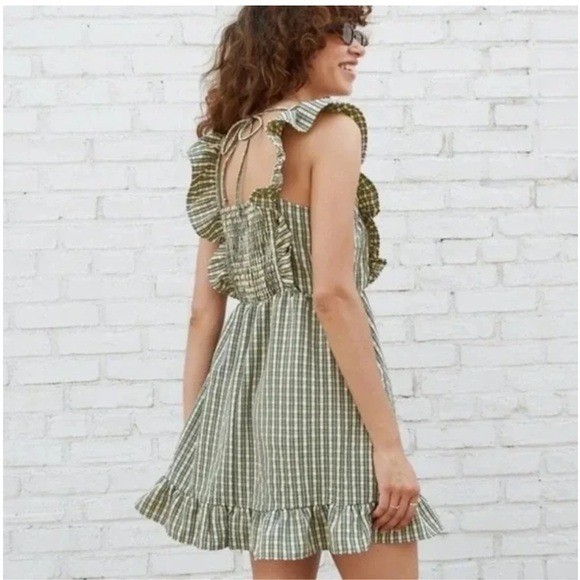 wild fable green plaid dress Wild Fable Women's Navy Green Plaid Dress Ecuador