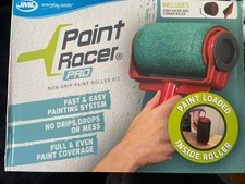 JML PAINT RACER PRO NON DRIP PAINT ROLLER KIT FAST & EASY PAINTING SYSTEM