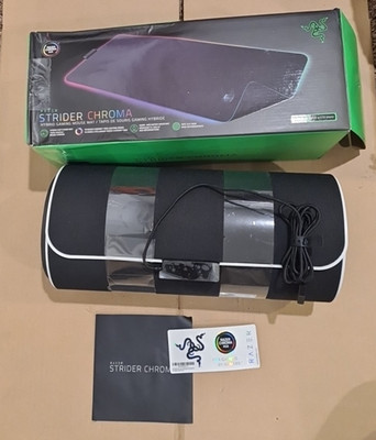 Razer Strider Chroma RGB Hybrid Gaming Mouse Pad Mat XXL 37'' wide x 16.1