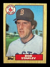 1987 Topps #175 Bob Stanley Boston Red Sox Tiffany MLB