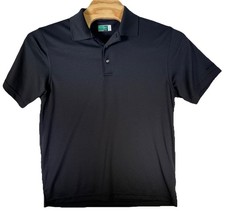 Ben Hogan Performance Men  s Size Large Black Polo Polyester Golf Shirt Casual