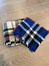 Plaid Blanket Scarf Bundle 54x54