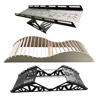 RC Crawler Auto Brücke tragbar abnehmbar Premium Kletterkurs Prop